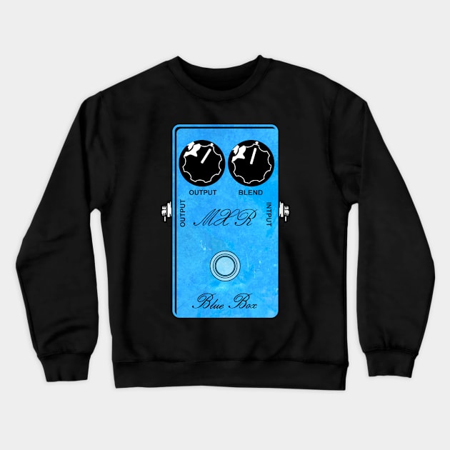 Blue Box for the Blues Crewneck Sweatshirt by dcescott